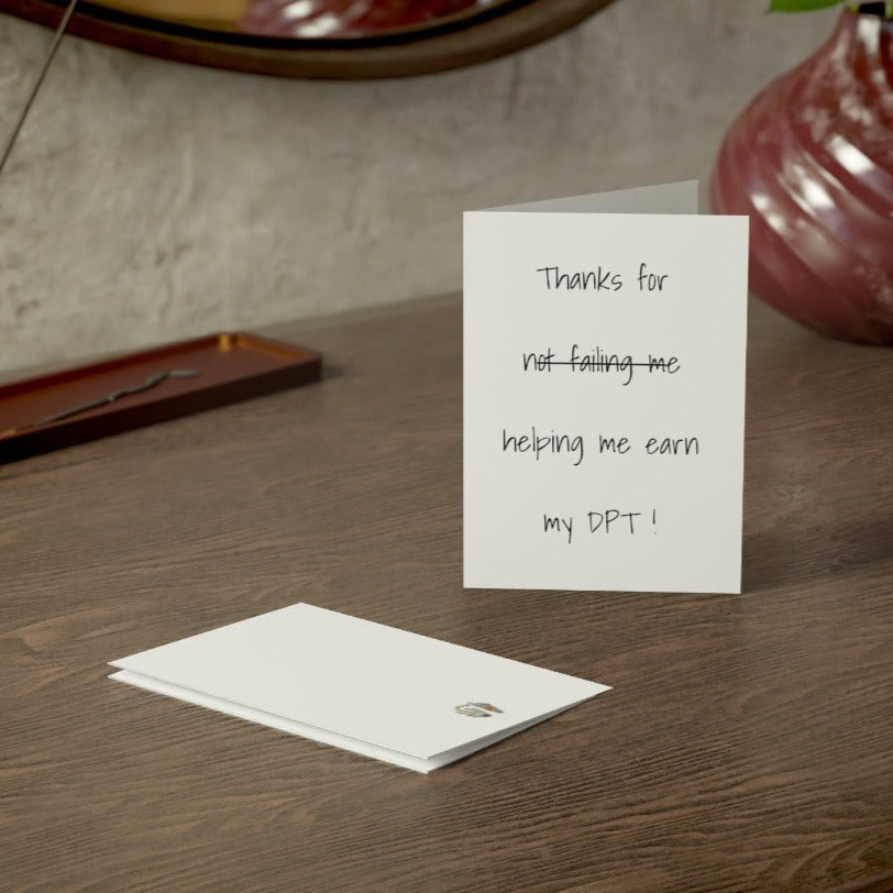 Thank You Card for CI/Professor