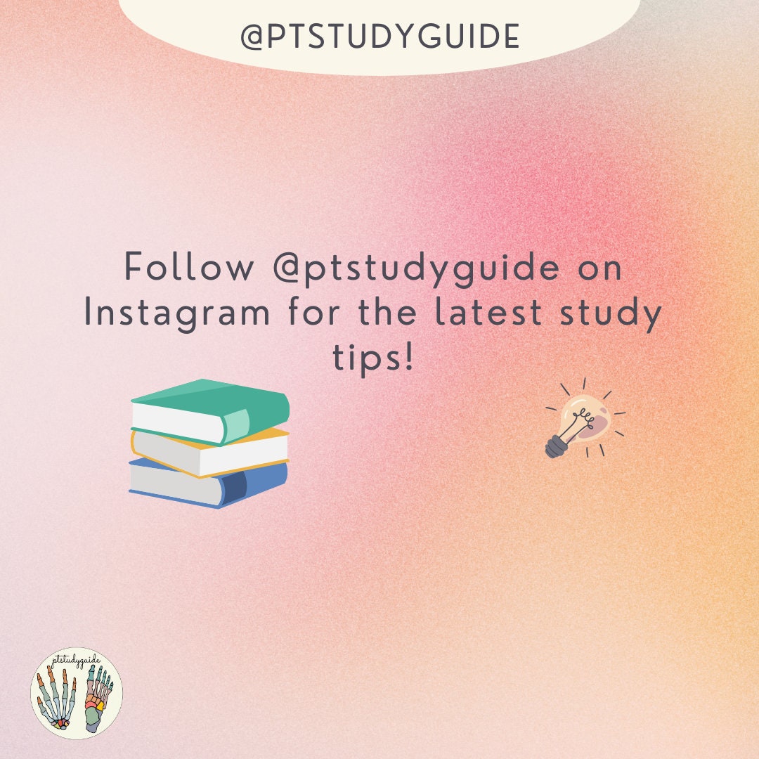 The Ultimate PT Study Guide Hard Copy Set - Ace Your Physical Therapy Exams