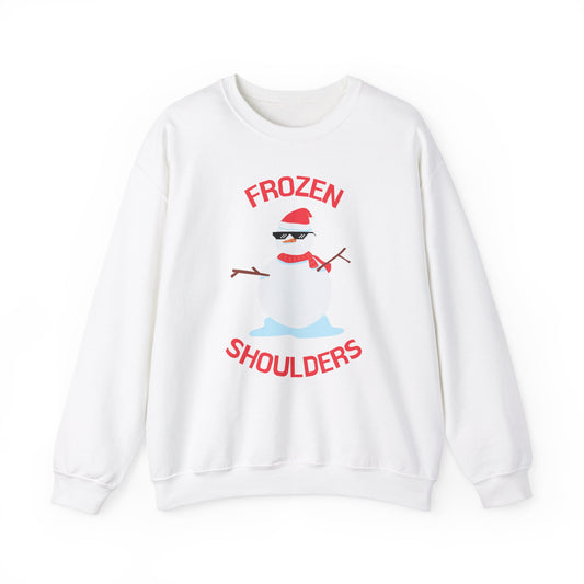 PT Student 'Frozen Shoulders' Crewneck - Holiday Healthcare Sweatshirt - Gift for PT Students