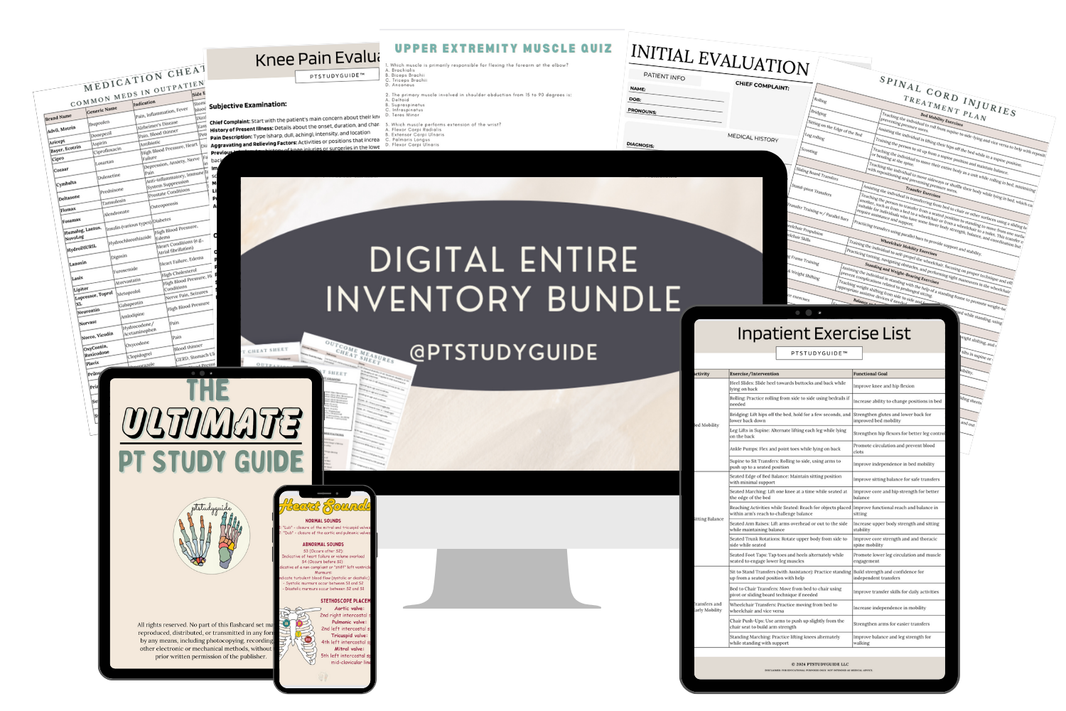 Official PTstudyguide Shop and Blog Page – Ptstudyguide