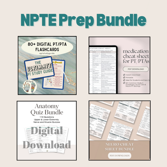 NPTE Prep Bundle - Digital Version