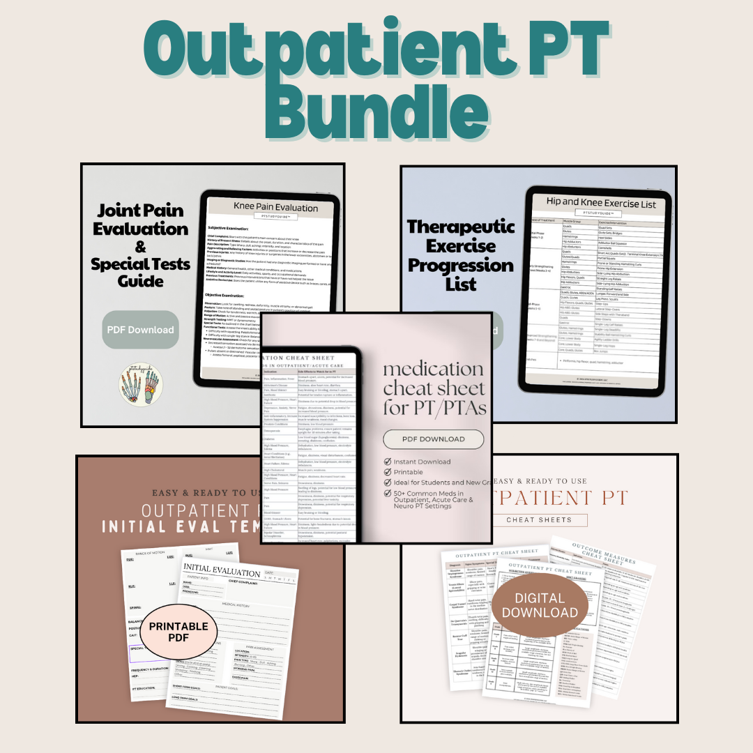 Outpatient PT Clinical Bundle